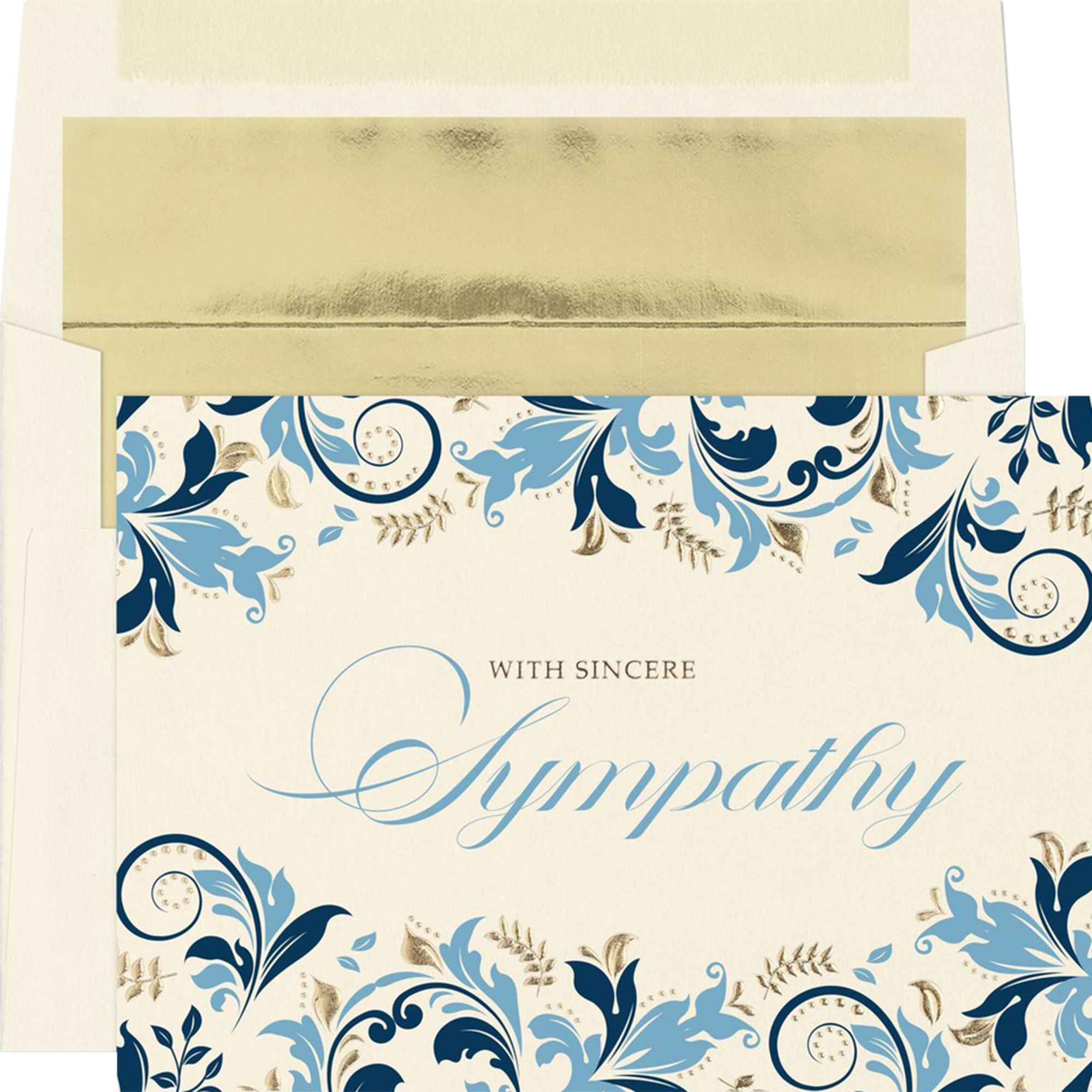 JAM Paper With Sincere Sympathy Cards, 25ct.
